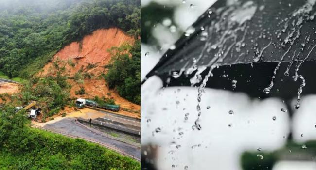 Heavy showers across Sri Lanka